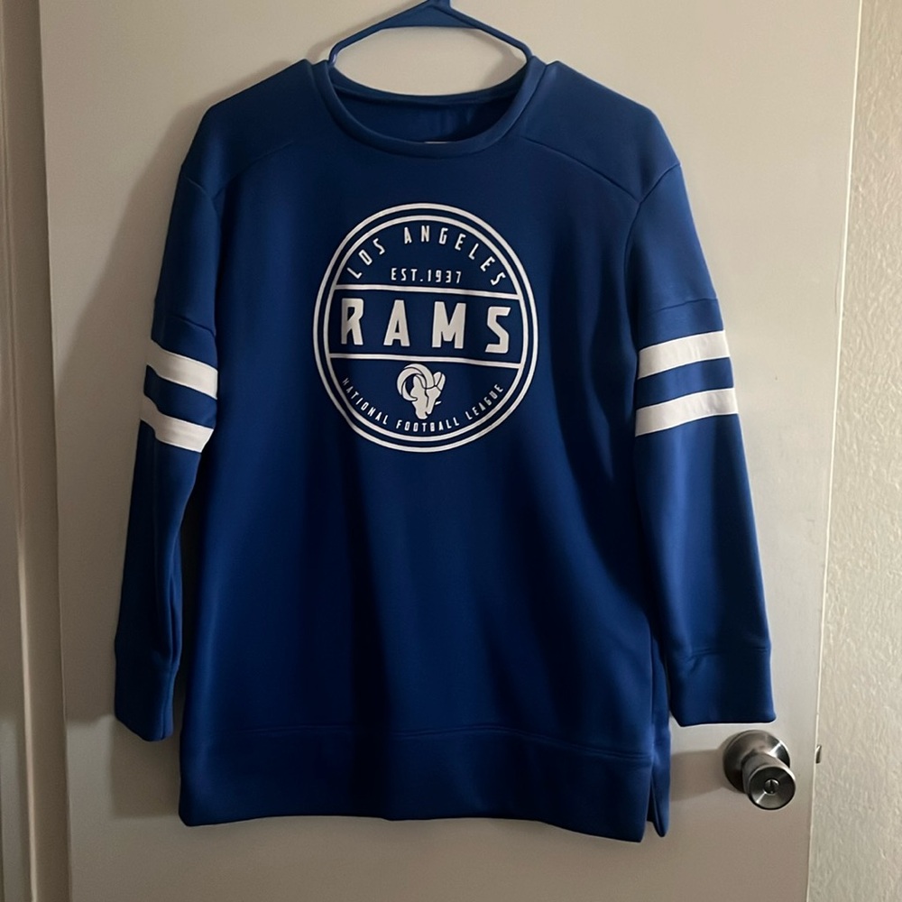 Small Blue Los Angeles Rams sweater